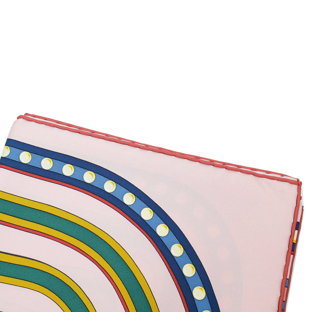 Hermes Bicolor Grand Tralala Print Scarf