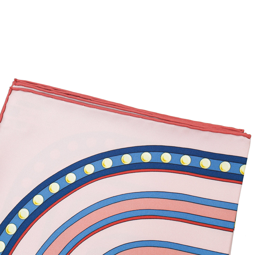 Hermes Bicolor Grand Tralala Print Scarf