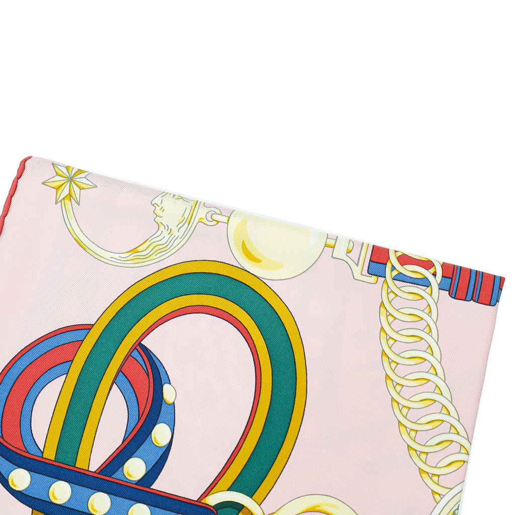 Hermes Bicolor Grand Tralala Print Scarf