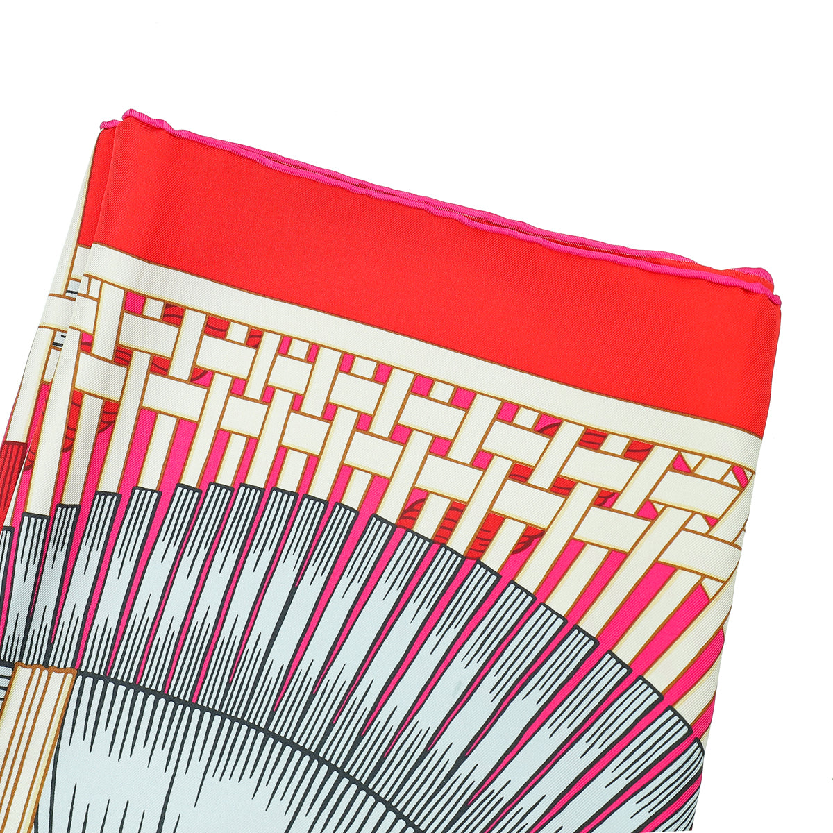 Hermes Bicolor Masan & Masan Silk Scarf