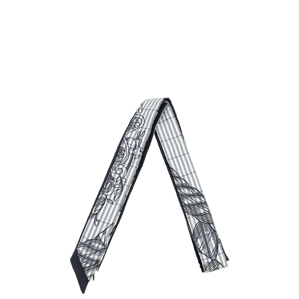 Hermes Bicolor Cavalleria Finesse Twillon Scarf