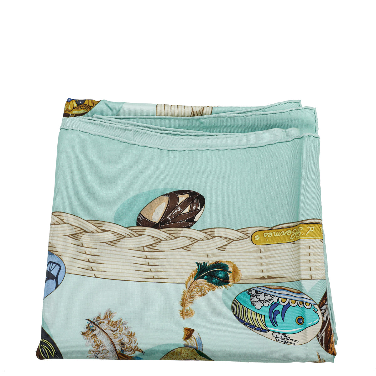 Hermes Multicolor Easter Egg Chicks La Couvee D'Hermes Scarf