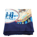 Hermes Multicolor Cavaliers Peuls by Jean de Fougerolle Silk Scarf