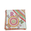 Hermes Multicolor 4 FBG Paris France Silk Scarf