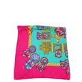 Hermes Multicolor Les Rubans Du Cheval Silk Scarf