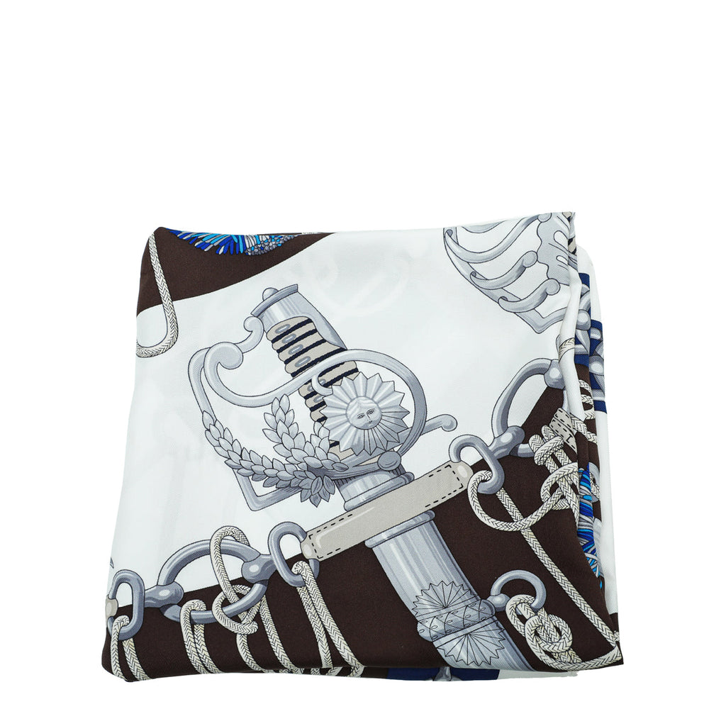 Hermes Tricolor Cliquetis Scarf