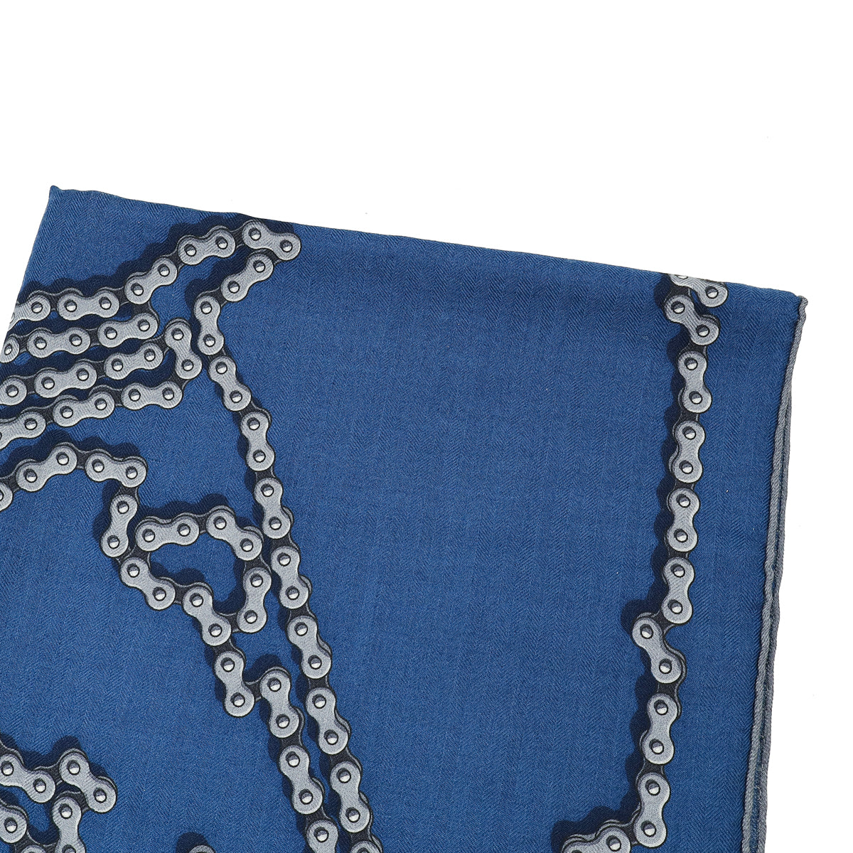 Hermes Bicolor Cheval Dechaine Rectangle Cashmere Scarf