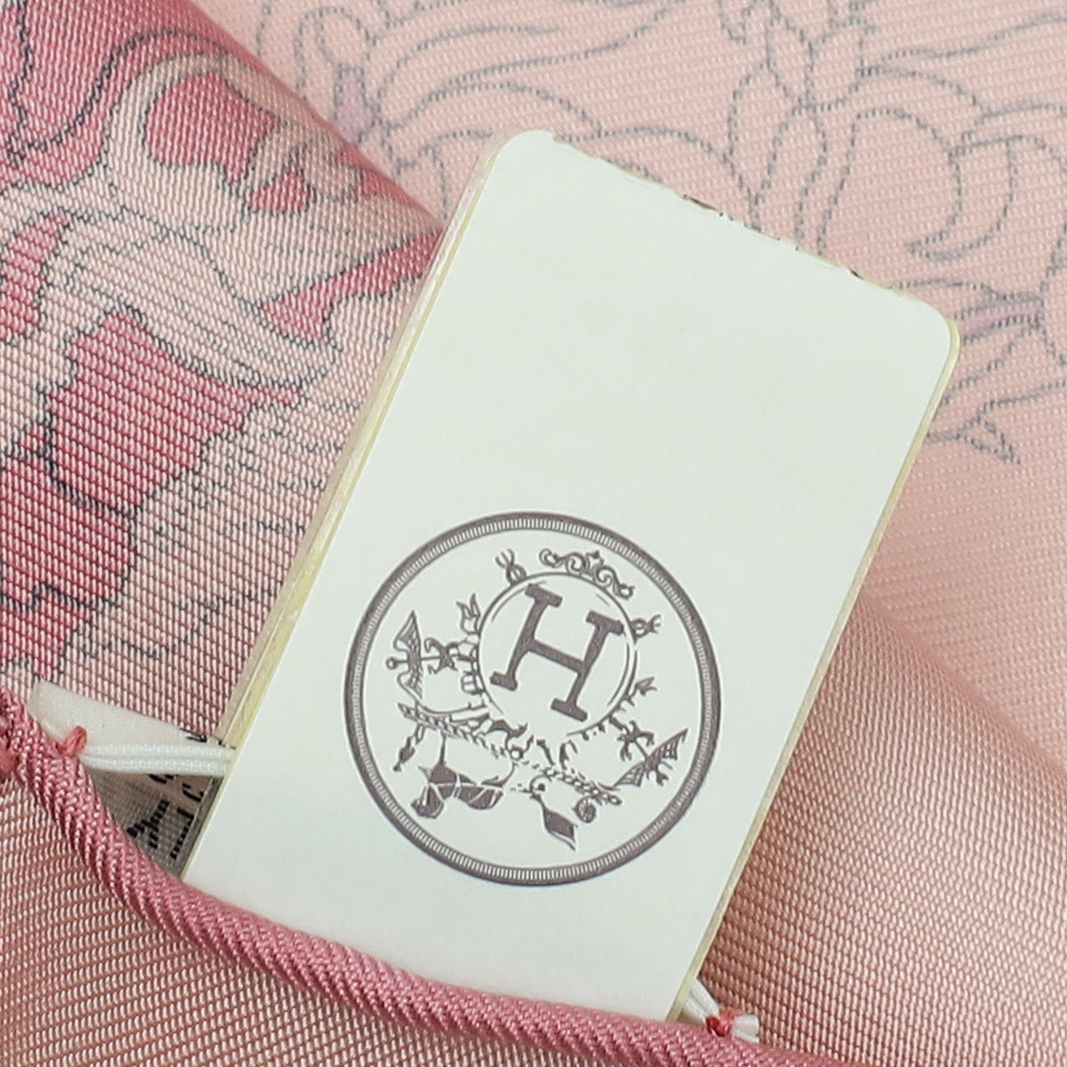 Hermes Tricolor Robe Legere Silk Scarf