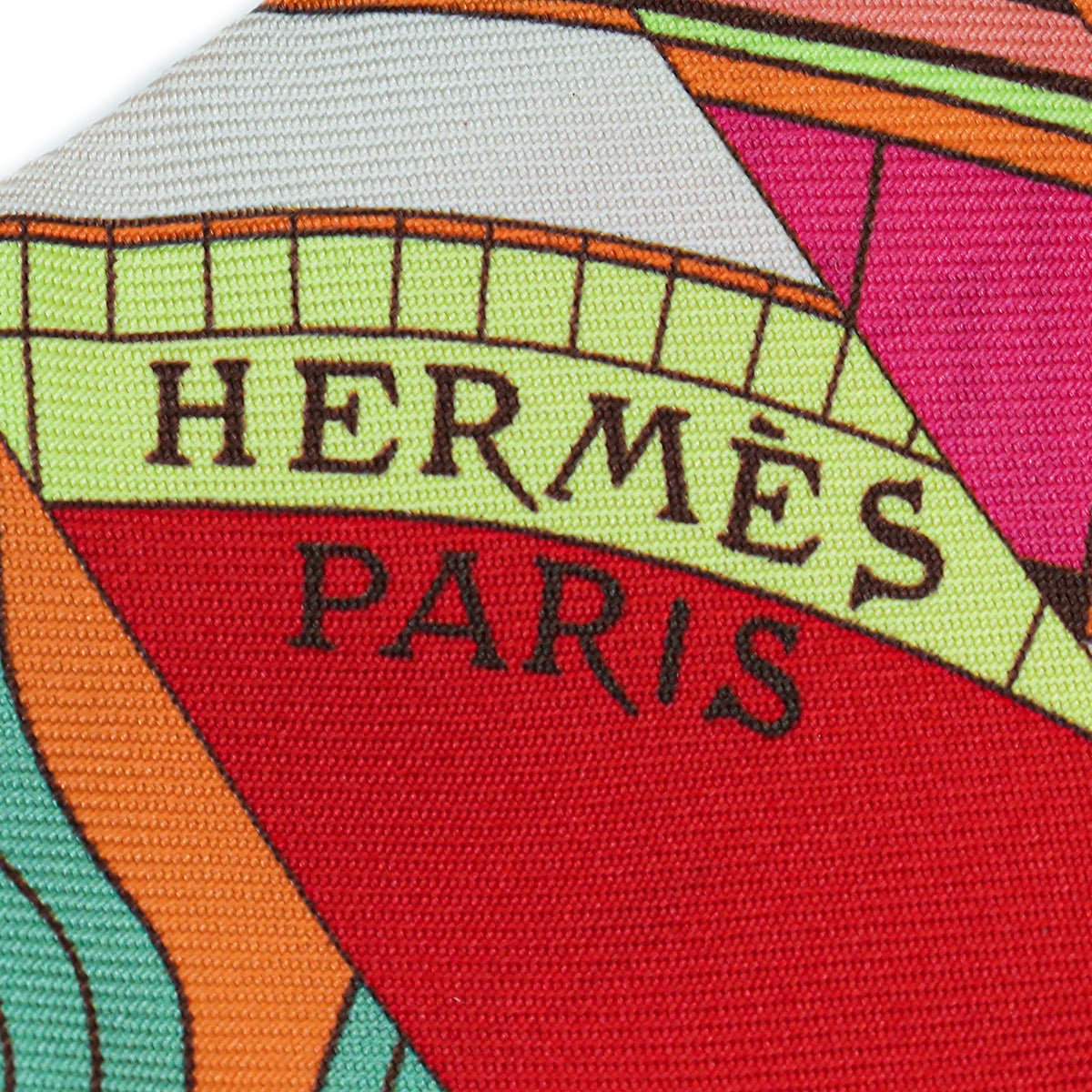 Hermes Tricolor Astrologie Nouvelle Silk Twilly