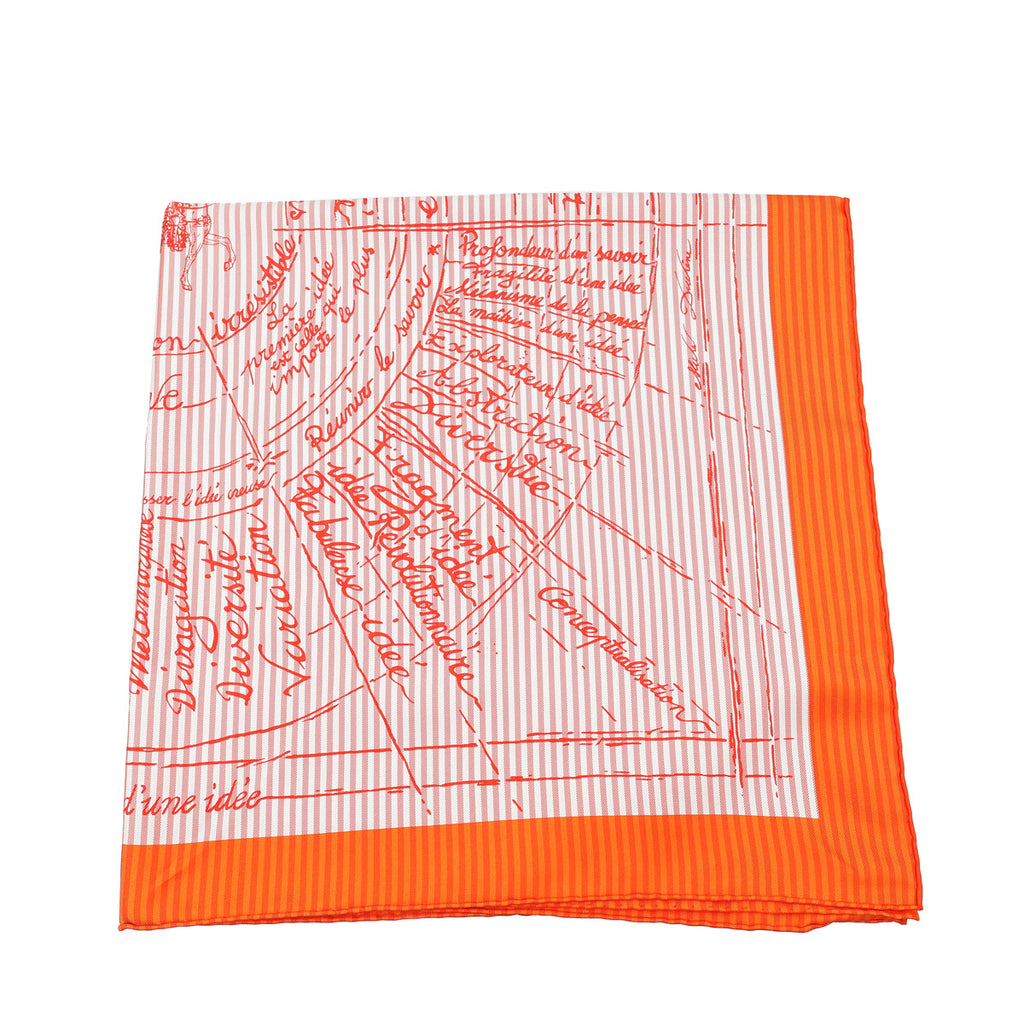 Hermes Bicolor Eye Liner La Naissance D'Une Scarf