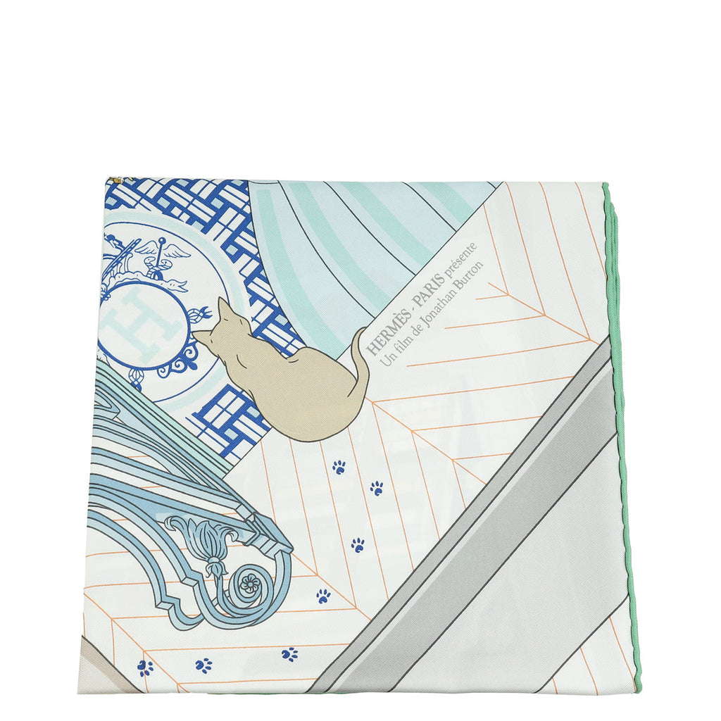 Hermes Tricolor Mystere Au 24 Scarf 90