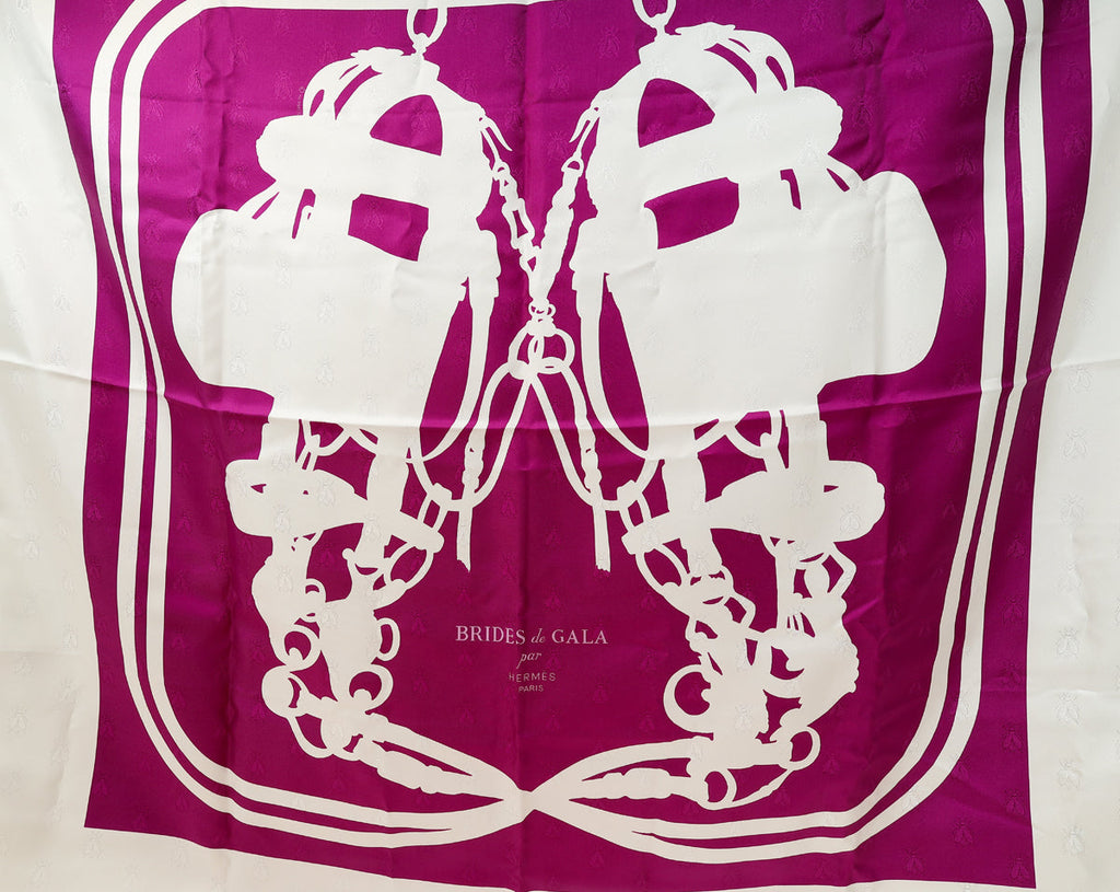 Hermes Brides de Gala Tattoo Silk Scarf 90