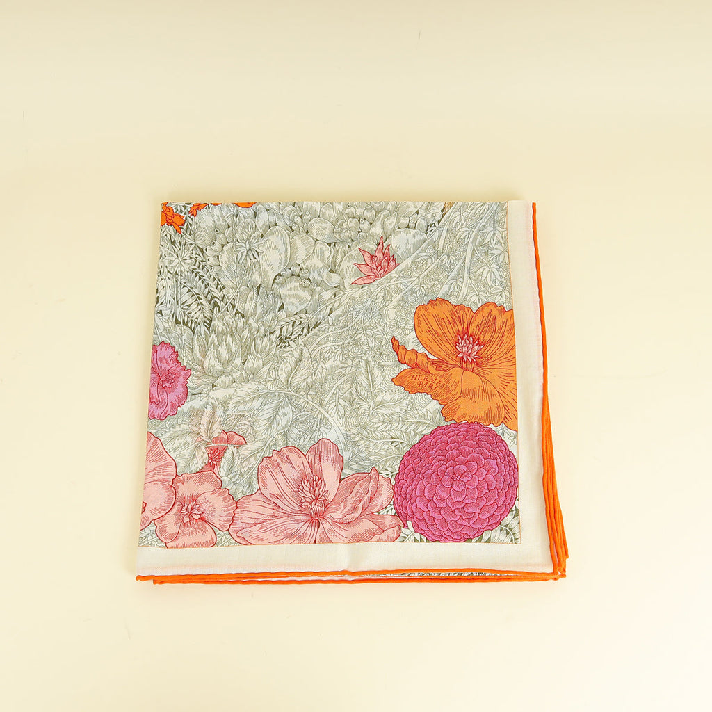 Hermes Tricolor Retour a la Nature Shawl 140