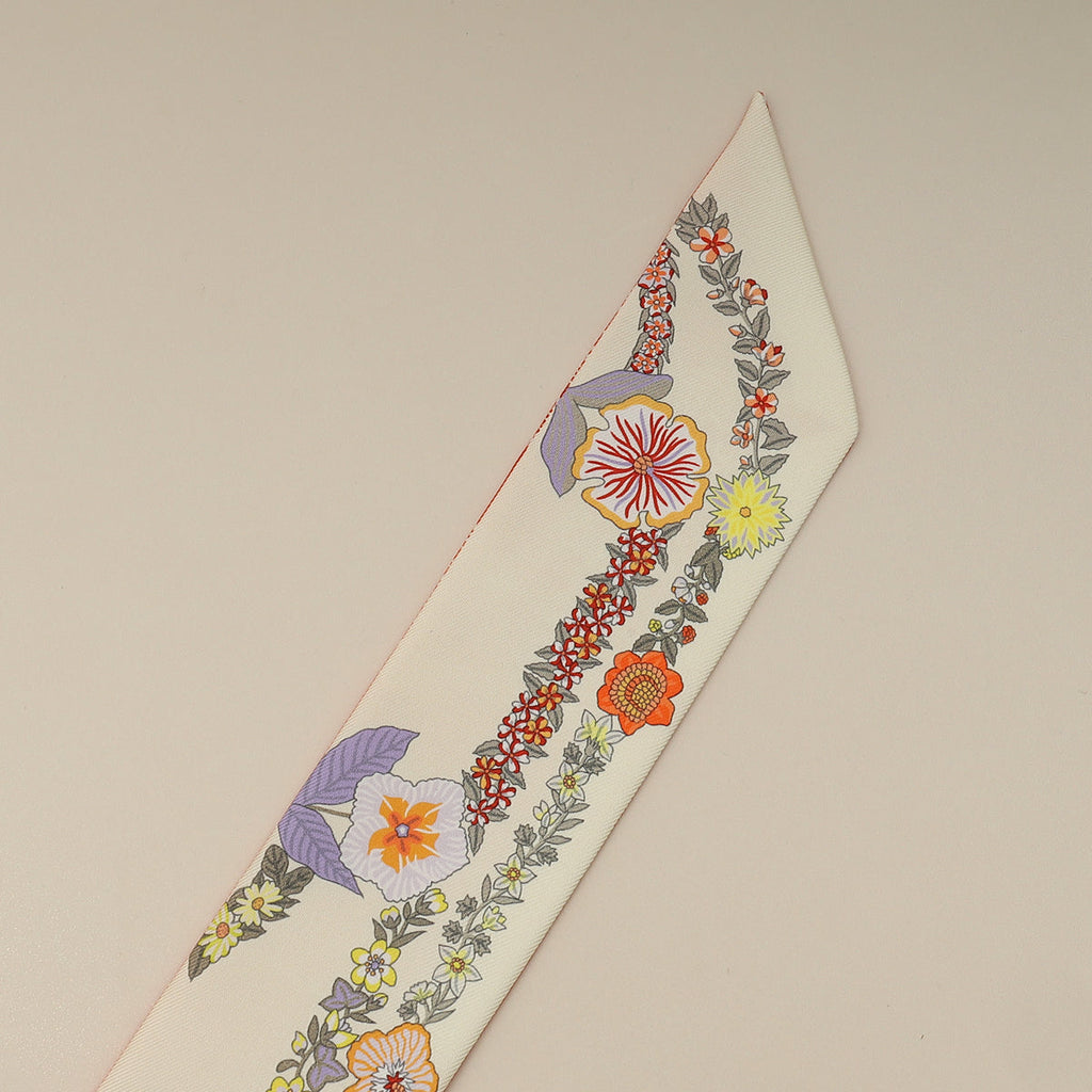 Hermes Tricolor Brides De Gala En Fleurs Twilly