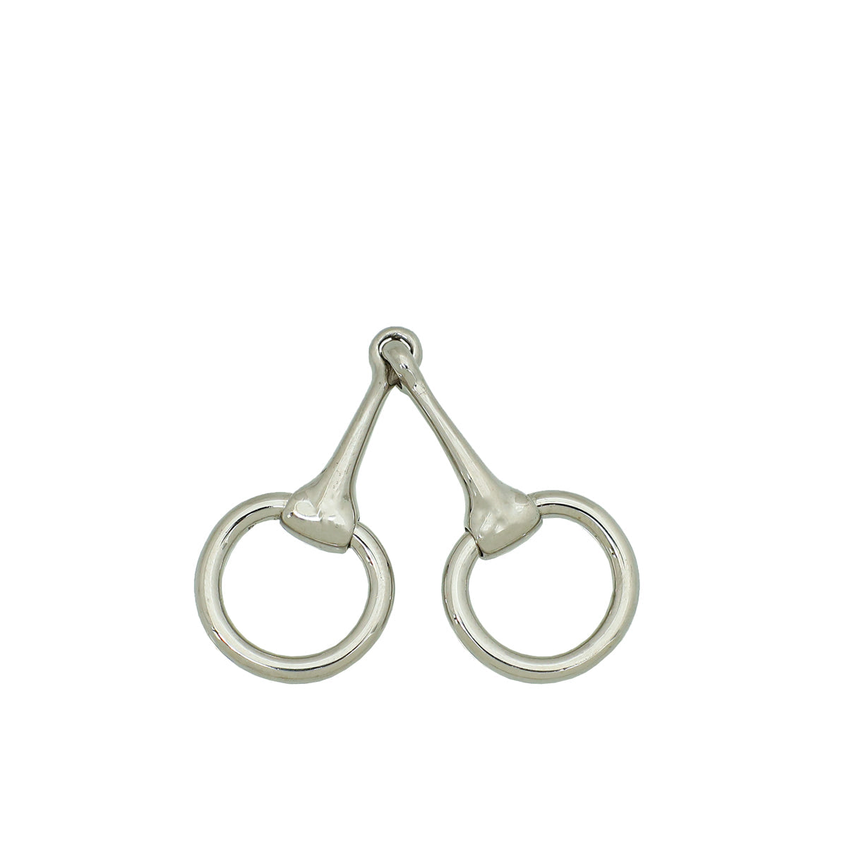 Hermes Palladium Mini Mors Twilly Ring