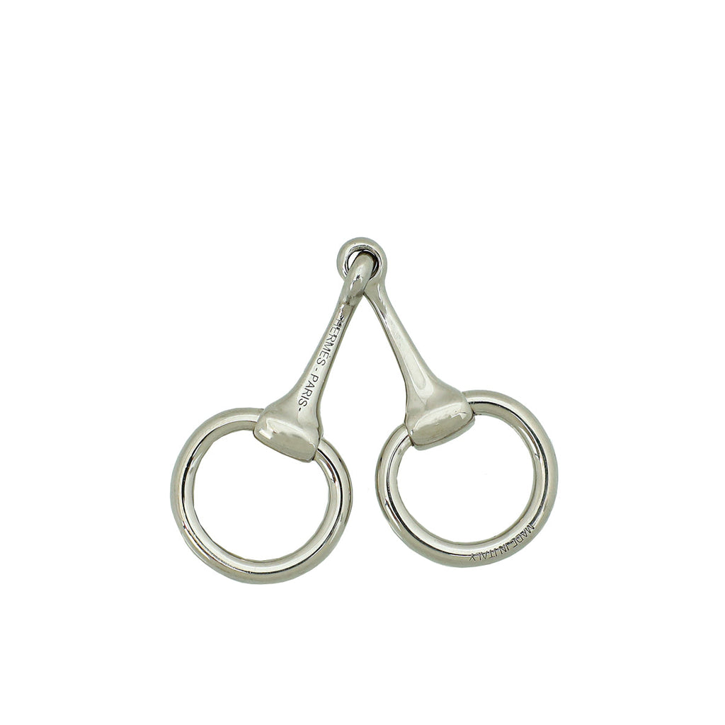 Hermes Palladium Mini Mors Twilly Ring