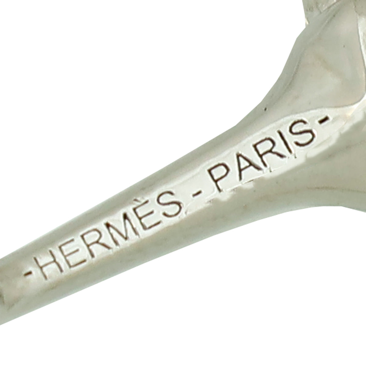 Hermes Palladium Mini Mors Twilly Ring