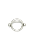 Hermes Palladium Scarf Ring