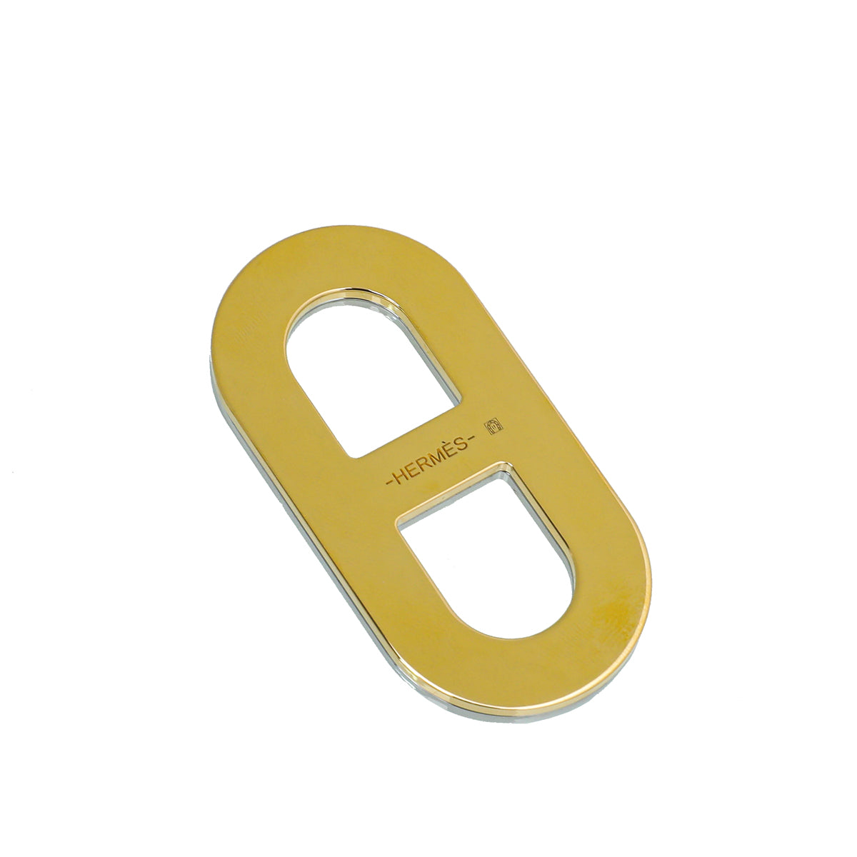 Hermes Two Tone Chaine D'Ancre Recto Verso Scarf Ring