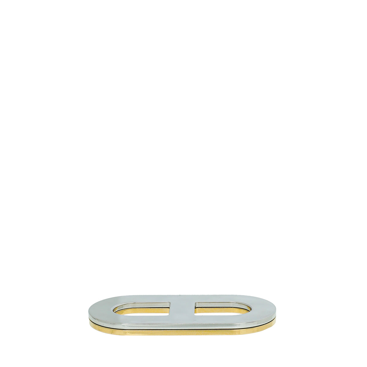 Hermes Two Tone Chaine D'Ancre Recto Verso Scarf Ring