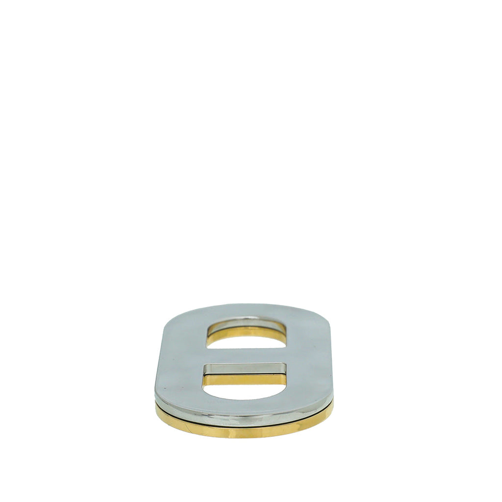 Hermes Two Tone Chaine D'Ancre Recto Verso Scarf Ring