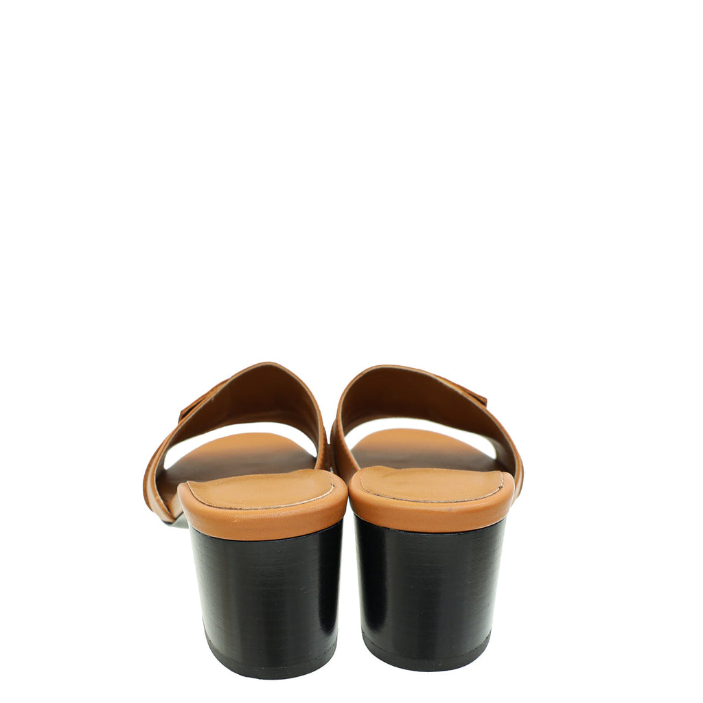 Hermes Naturel Gigi 50 Sandals 38
