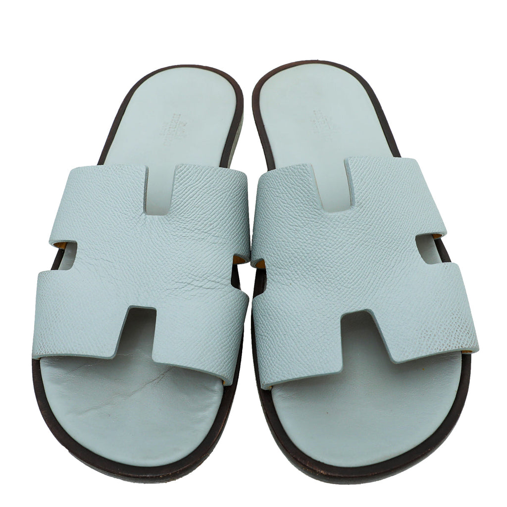 Hermes Gris Izmir Sandal 41.5