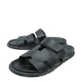Hermes Noir Chypre Men's Sandal 42.5