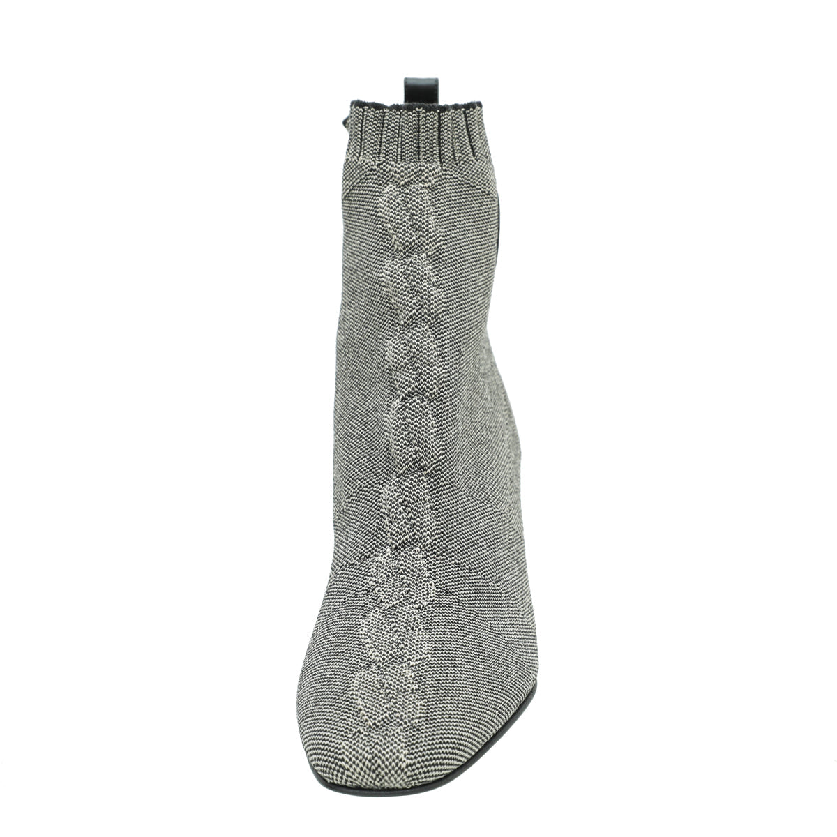 Hermes Bicolor Knit Volver 60 Ankle Boot 39