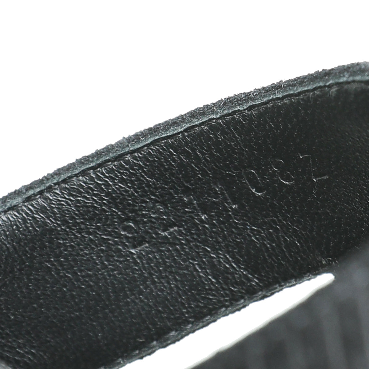 Hermes Black Suede Embossed Goatskin Oran Sandal 39