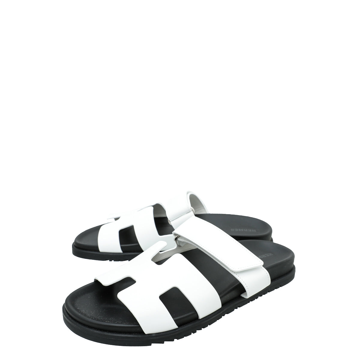 Hermes Blanc Chypre Sandal 41