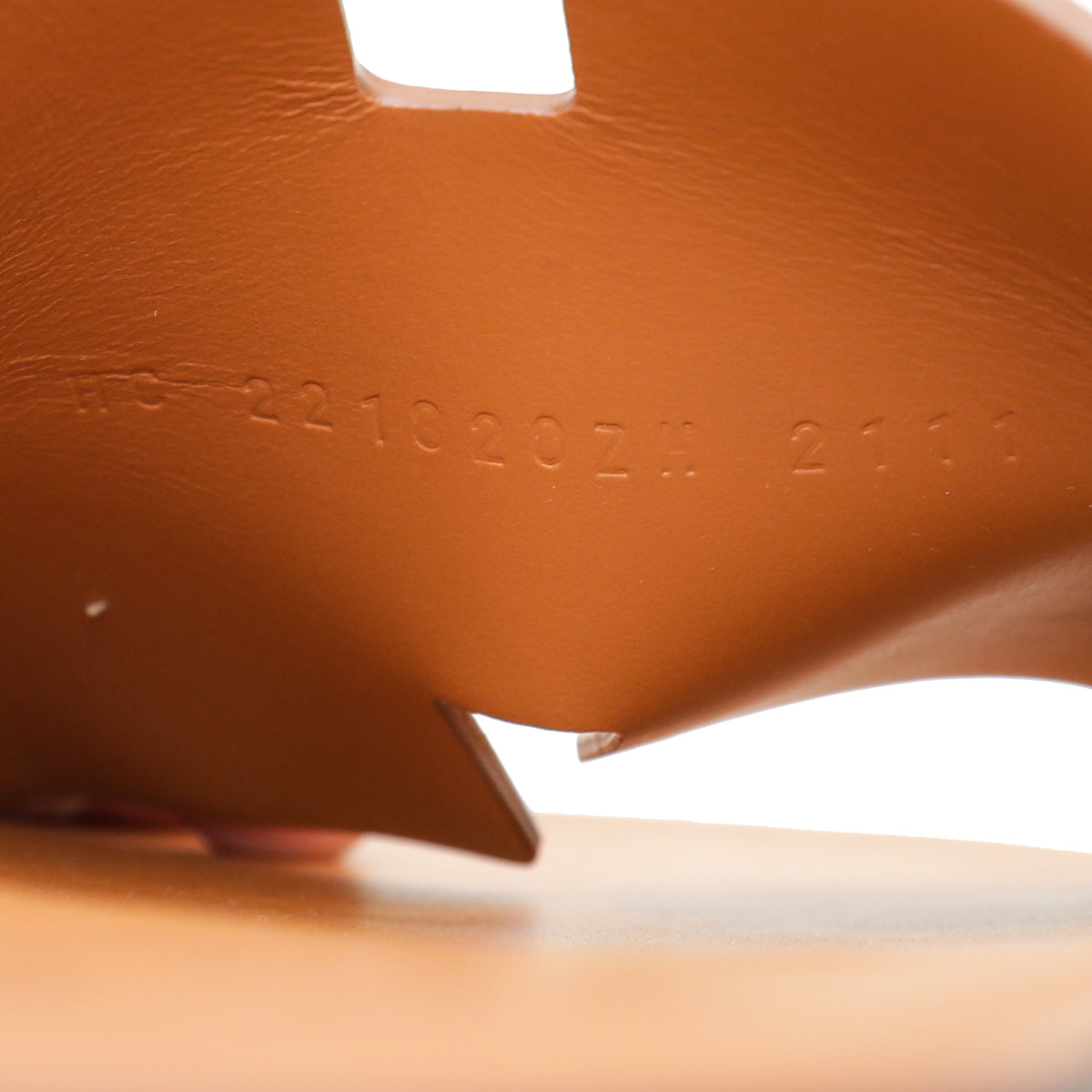Hermes Marron Glaise Boarded Goatskin Izmir Sandals 47