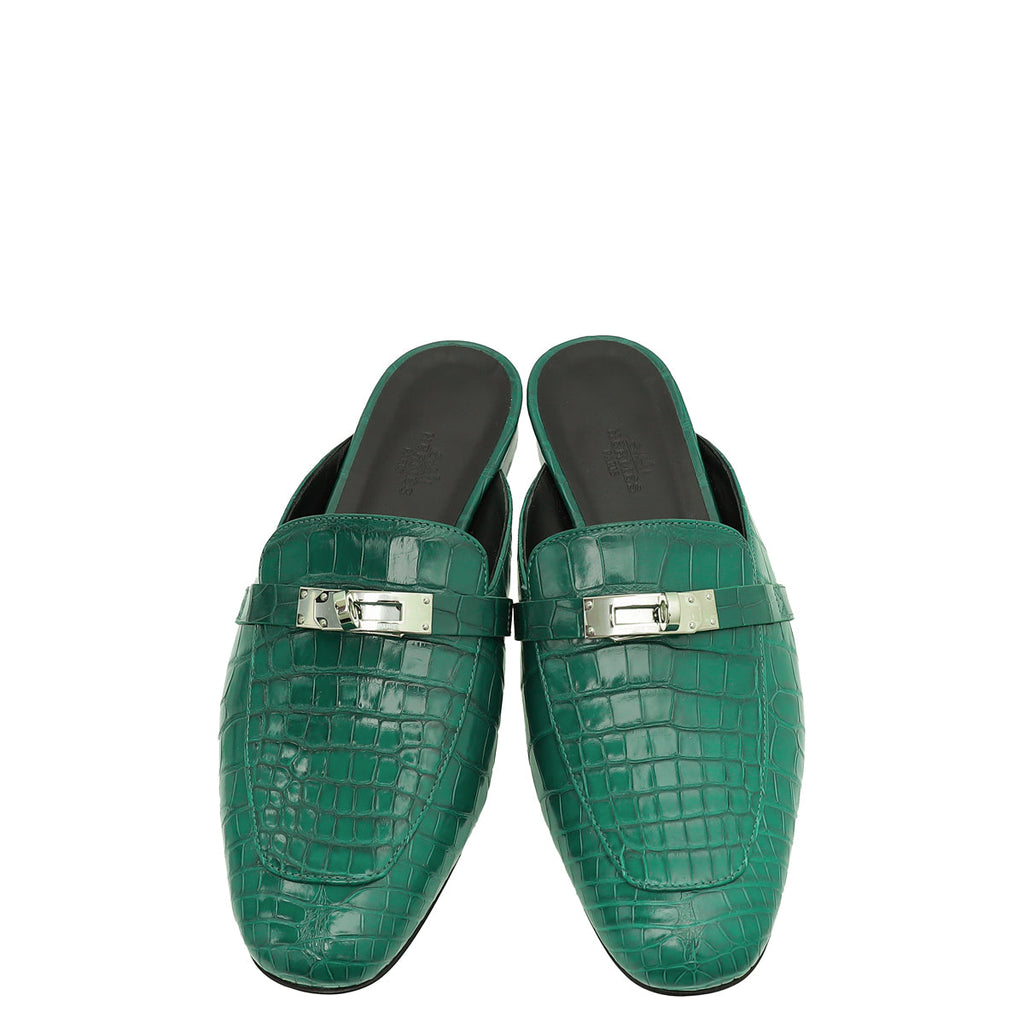 Hermes Vert Emeraudeoz Alligator Mississippiensis Mules 39