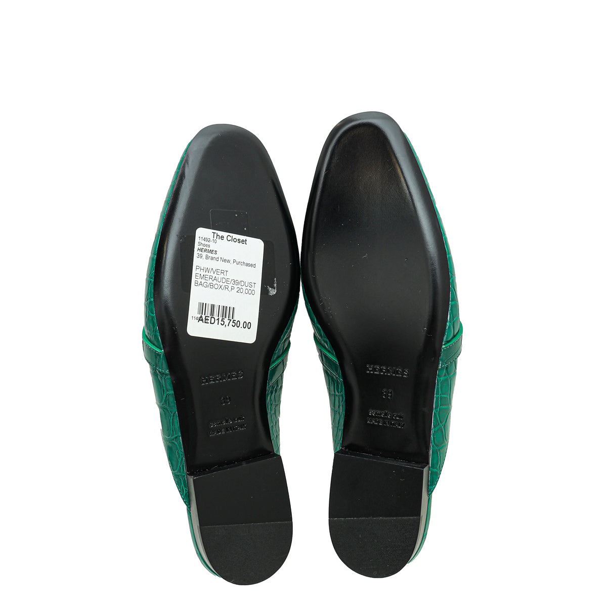 Hermes Vert Emeraudeoz Alligator Mississippiensis Mules 39