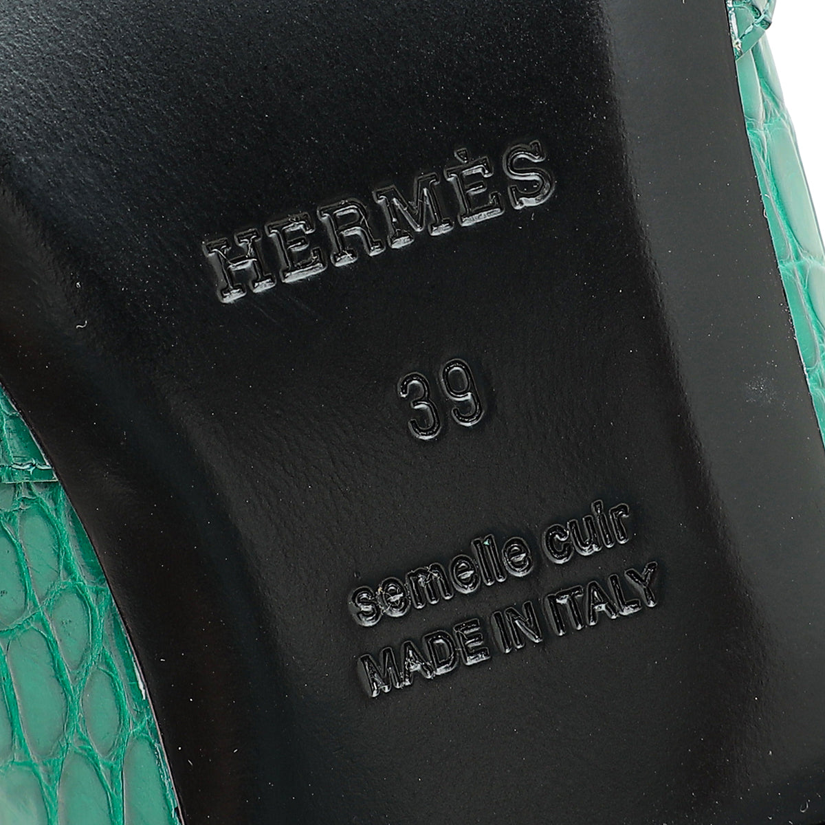 Hermes Vert Emeraudeoz Alligator Mississippiensis Mules 39