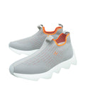 Hermes Gris Clair Eclair Knit Sneaker 36