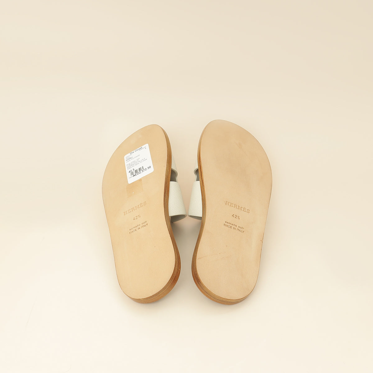 Hermes Bicolor Izmir Sandal 42.5