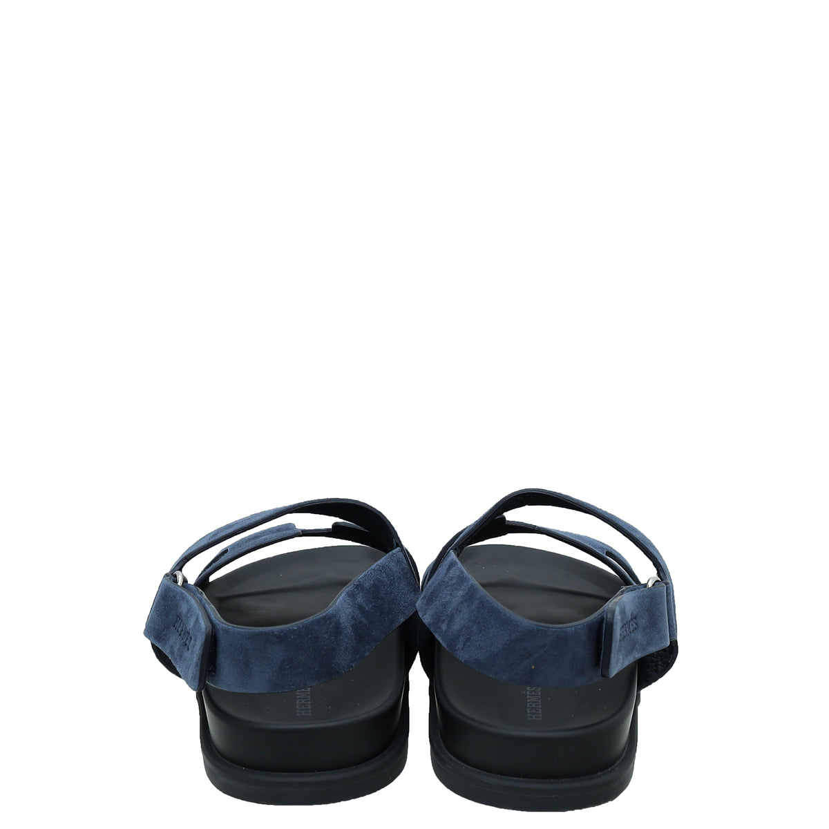 Hermes Bleu Céleste Suede Genius Sandal 42