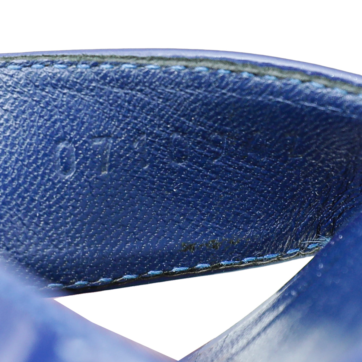 Hermes Royal Blue Oran Sandals 41
