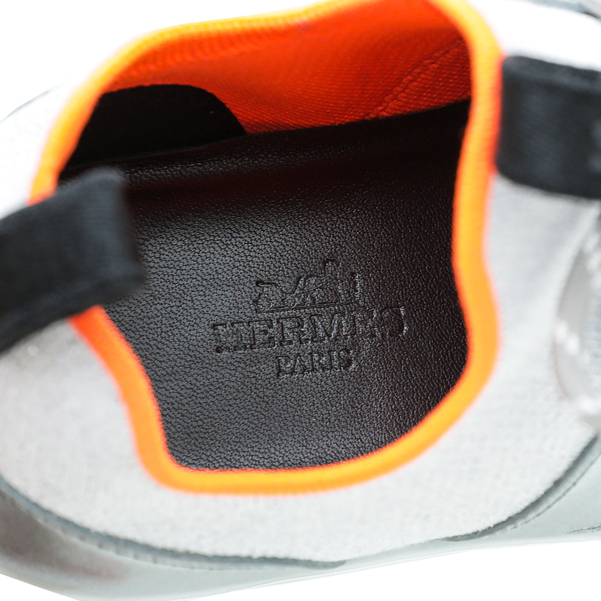 Hermes Metallic Silver Multicolor Duel Sneakers 36