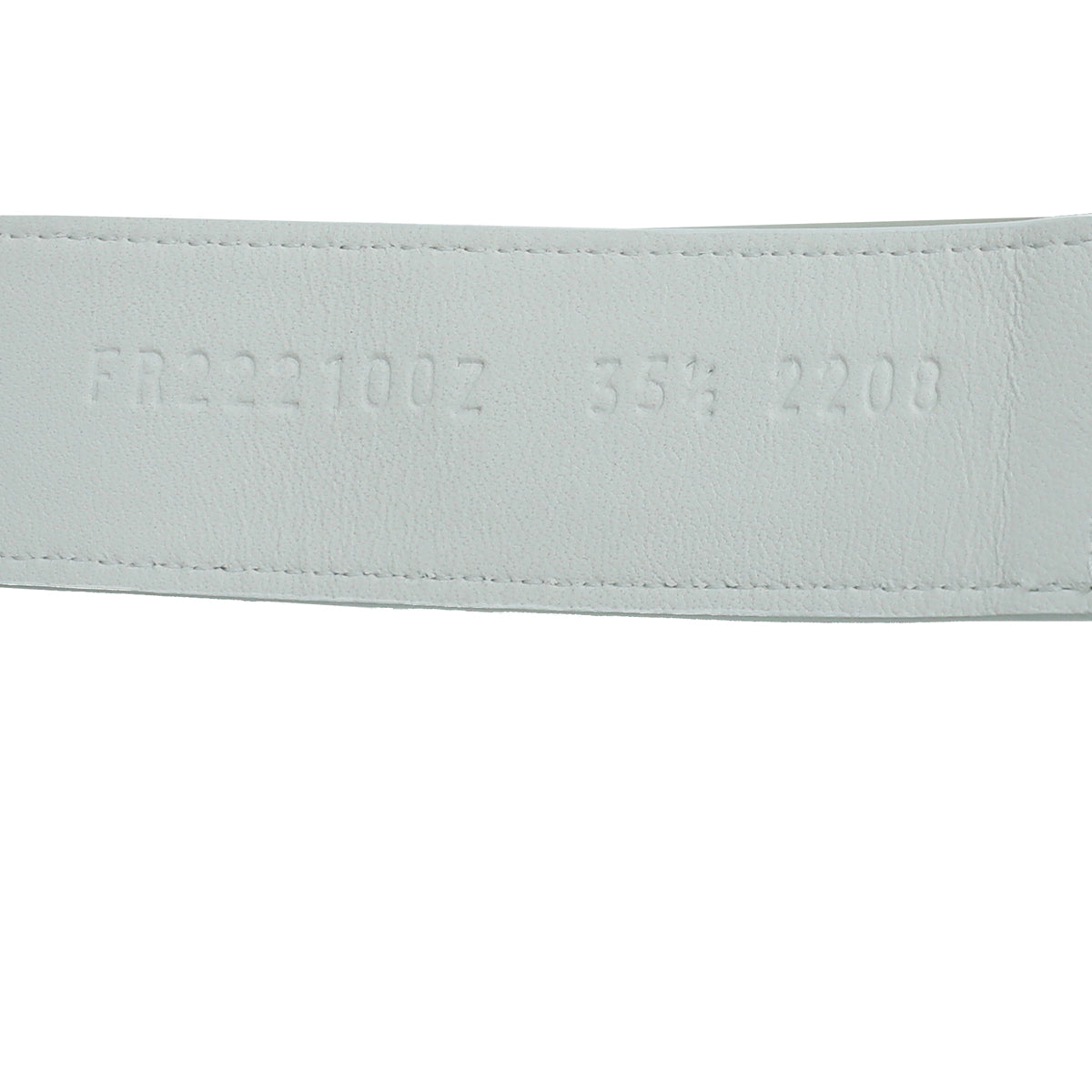 Hermes White Chypre Sandals 35.5