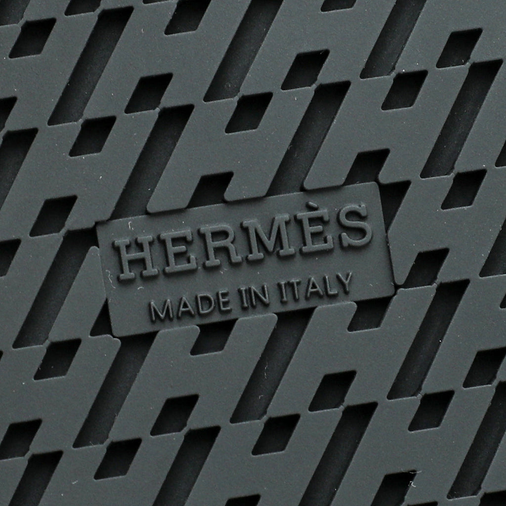 Hermes Black Chypre Sandals 36