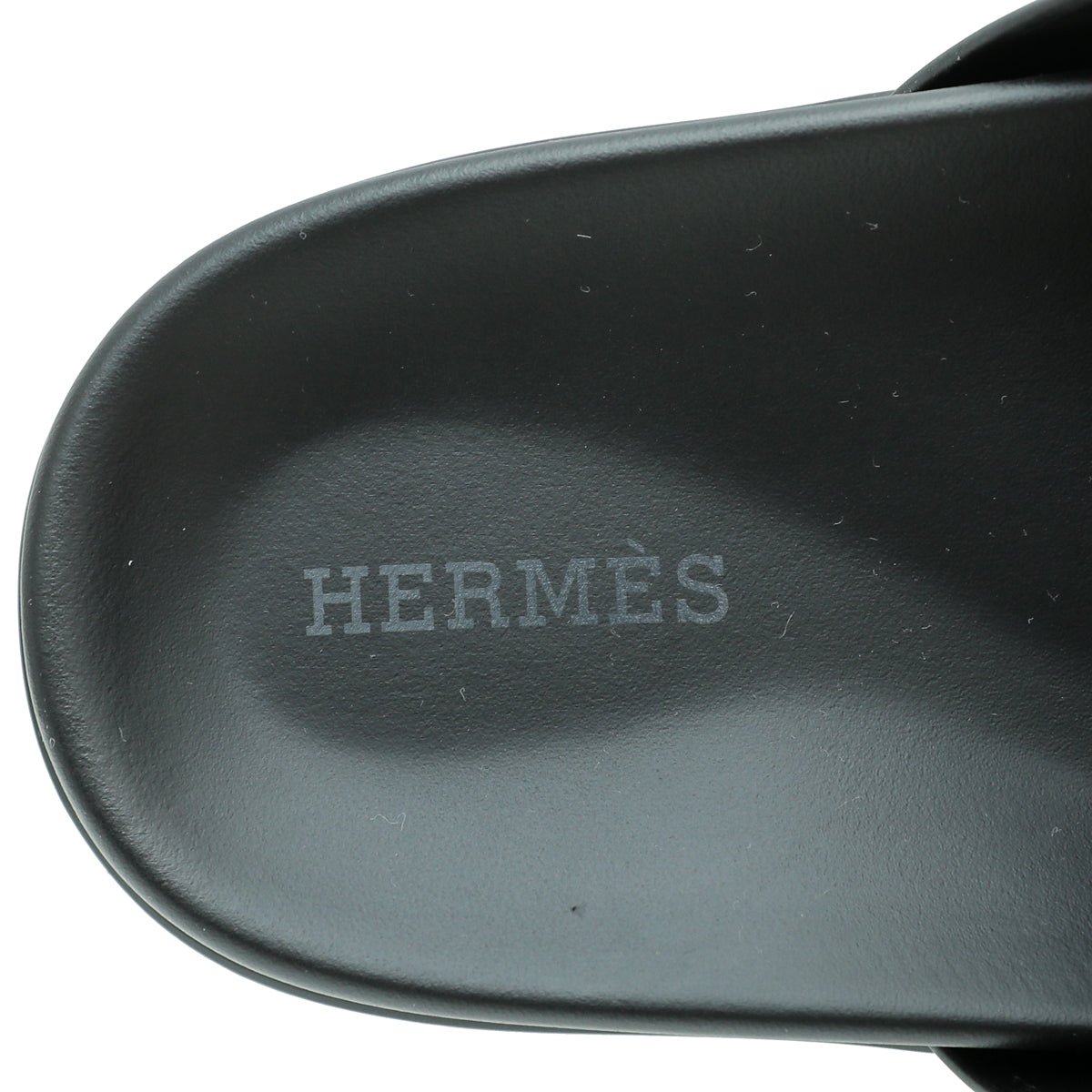 Hermes Black Chypre Sandals 36