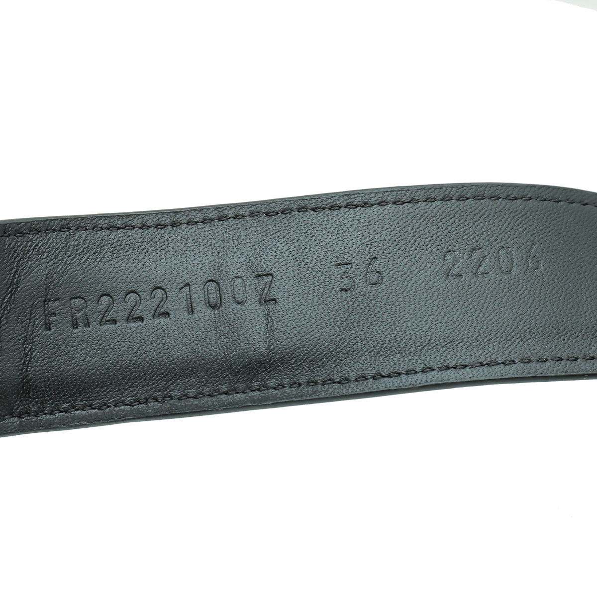 Hermes Black Chypre Sandals 36