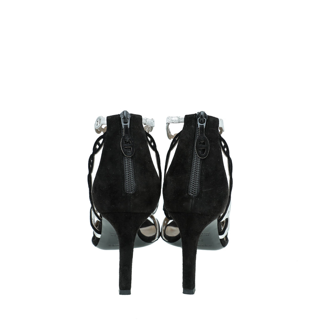 Hermes Bicolor Chaine D'ancre Romy Sandals 38
