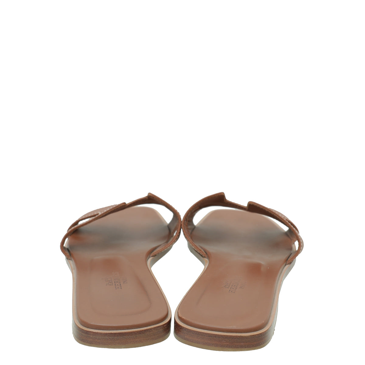 Hermes Gold Oran Sandal 39