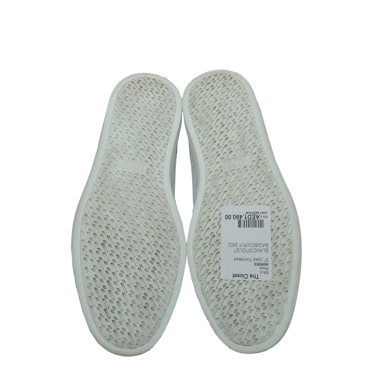 Hermes Blanc One Sneakers 37