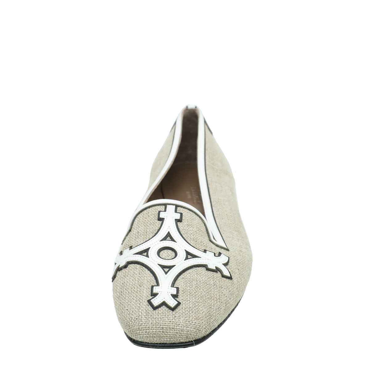 Hermes Bicolor Flat Ballet 37.5