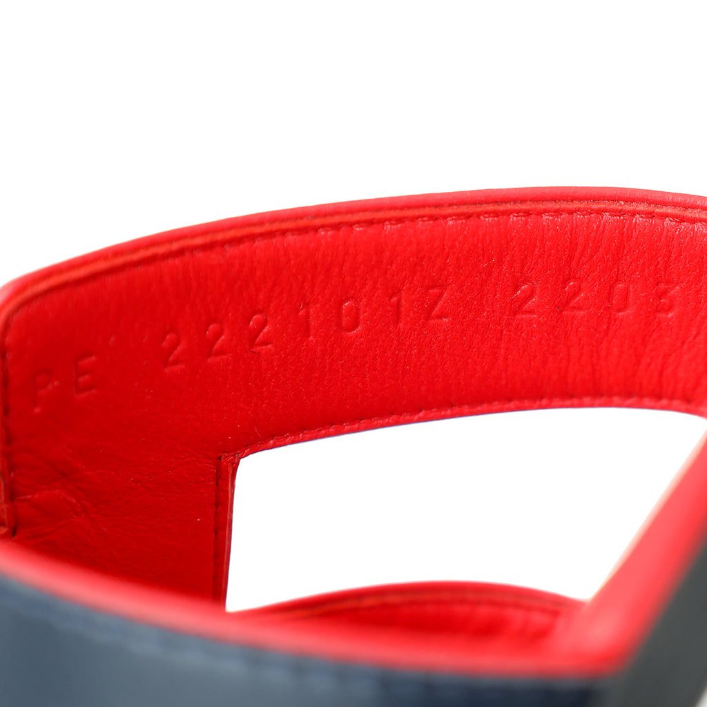 Hermes Bicolor Oran Sandal 37