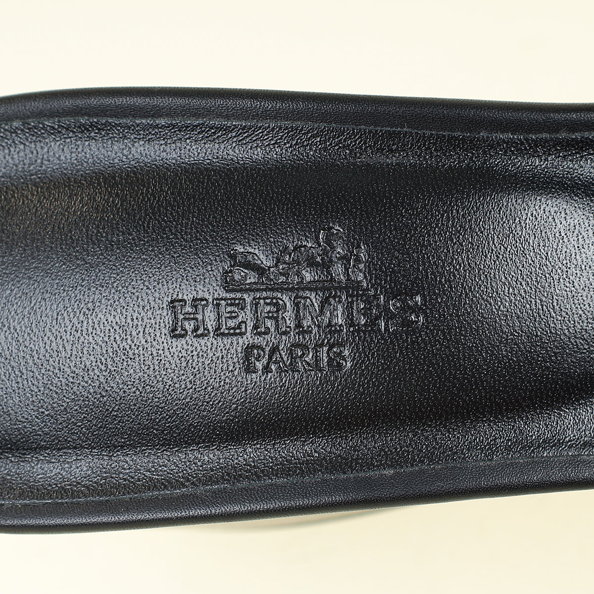 Hermes Noir Helia 60 Sandal 40